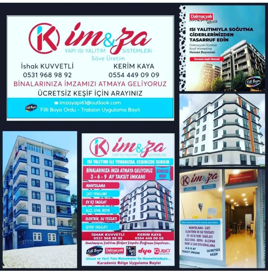 İMZA YAPI’dan Ücretsiz Keşif Fırsatı: Binalarınıza Kaliteli Dokunuş!