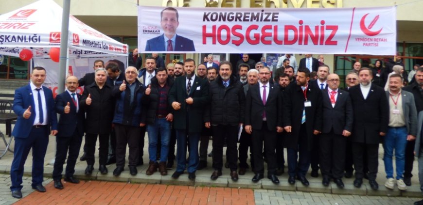 Yeniden Refah Partisi Of İlçesi 3. Olağan Kongresi Coşkuyla Gerçekleşti