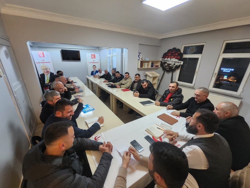 Yeniden Refah Partisi İlçe Kongresi Sonrası Yönetim Kurulu İlk Toplantısını Gerçekleştirdi