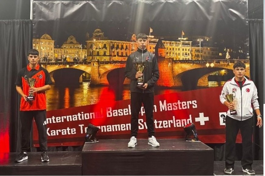 Selimli Genç Sporcu Basel'den Gümüş Madalya İle Dönüyor