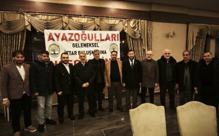 Ayazoğulları geleneksel İftar buluşmasında Birlik ve Beraberlik Rüzgarı