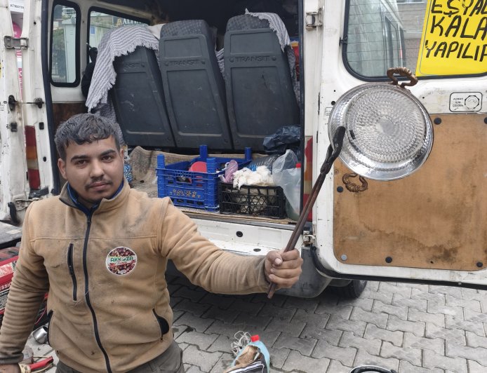 Of sokaklarında ATA mirası çekiç sesleri kalay kokusu