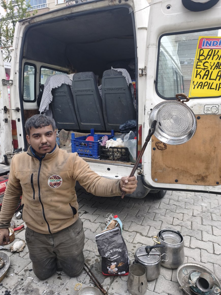 Of sokaklarında ATA mirası çekiç sesleri kalay kokusu