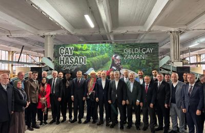 Trabzon’un Of ilçesinde 2026 yılı yaş çay sezonunun açılışı, “Geldi Çay Zamanı” programıyla gerçekleştirildi
